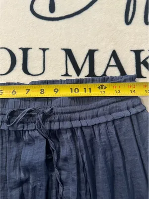 Hem & Thread Stasia blue maxi skirt, size M thumbnail 6