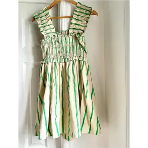 English Factory Stripe Smocked Mini Dress thumbnail 6