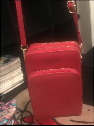 Small red crossbody thumbnail 2