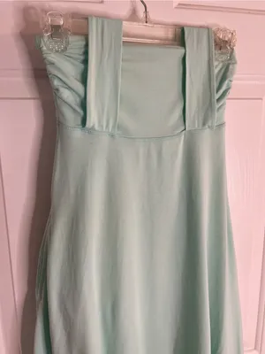 lululemon athletica Aqua Beat The Heat Skirt Dress Reversible Strapless Size XS thumbnail 3