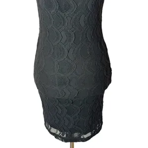 Nightcap Victorian Dress Women XS Black V‎ Neck Short Sleeve Lace Whimsigoth thumbnail 8
