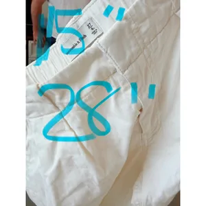 Abercrombie & Fitch Pants Women 4R White Pleated Tapered HR Chino Trousers‎ thumbnail 6