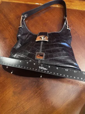 Dooney & Bourke Croc Embossed Genuine Leather Shoulder Bag MADE IN USA thumbnail 10