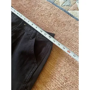 PacSun 90s BF Women’s Carpenter Pants Black Psychedelic Embroidered Y2K Size 26 thumbnail 5