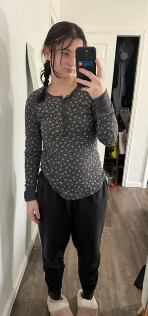 Y2K Lucky Brand Long Sleeve Top thumbnail 1