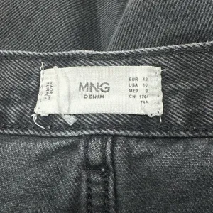 Mango MNG Black Straight Leg Jeans Women’s 10 thumbnail 2