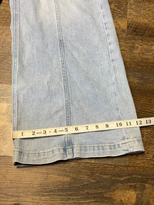 Gap Stride High Rise Wide Leg Jeans Women's 29/8 Light Indigo thumbnail 2