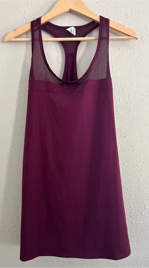 Champion Plum Racerback Athletic Tank Top Stretch Duo Dry Activewear Workout XL thumbnail 1