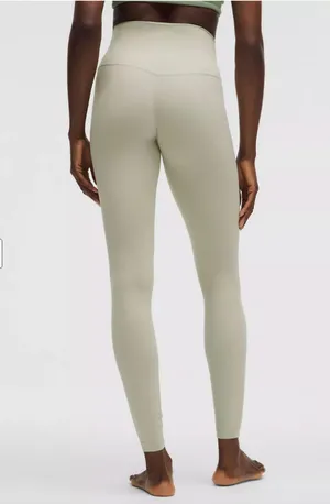 Lululemon Align™ High-Rise Pant 28" Fog Green Sz 4 thumbnail 3