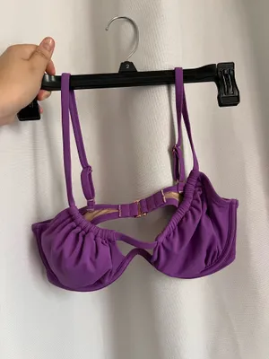 Target Bikini Top Purple Underwire thumbnail 3