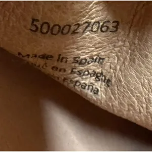 Free People Shoes Womens Size 8‎ Beige Leather Pointed Toe Flats Made In Spain thumbnail 4