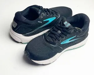 BROOKS Aerial 20 Black Blue Teal Lace Up Athletic Running Shoes, Size 10B thumbnail 1