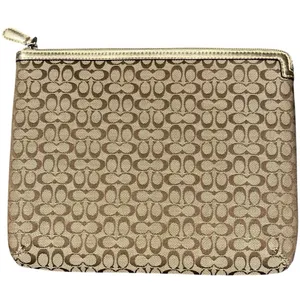 Coach Signature Classic C Monogram Jacquard Laptop iPad Tablet Sleeve Case thumbnail 1