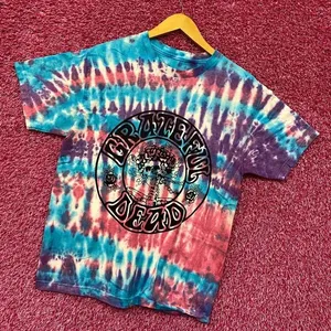 Grateful Dead Big Bertha Cover Art Jam Band Rock Tie Dye M thumbnail 3