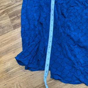 Torrid Blue Mermaid Scale Sleeveless Maxi Dress Plus Size 1X 40125454 thumbnail 3