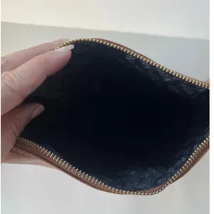 Steve Madden Clutch Bag Y2K Faux Leather Wristlet Zipper Cognac Classic Minimal thumbnail 8