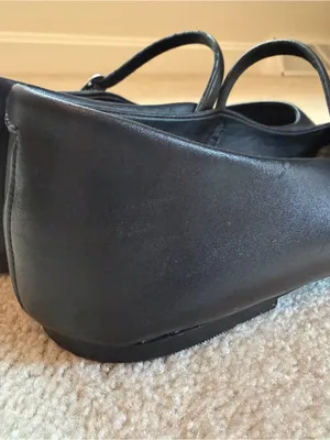 Steve Madden‎ Maple Black Leather Mary Jane Ballet Flats Size 12 thumbnail 5