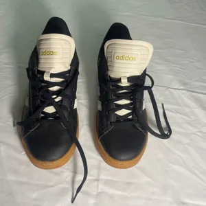 Adidas Grand Court Sneakers - Women Size 8.5 - Black thumbnail 2