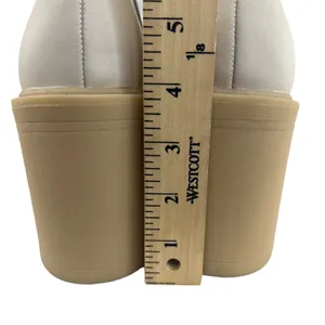 Dolce Vita Women’s Ankle Boots Lug Sole Block Heel‎ Chunky Faux Leather Cream 11 thumbnail 8