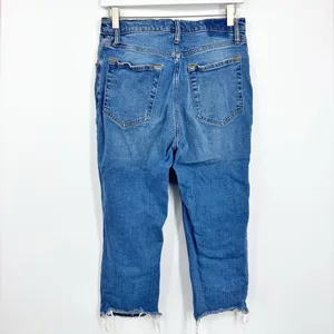 Abercrombie & Fitch Ultra High Rise Ankle Straight Jeans Curve Love Size 29 thumbnail 3