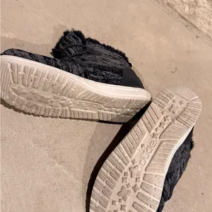 Hey Dude Black Fur Shoes thumbnail 6