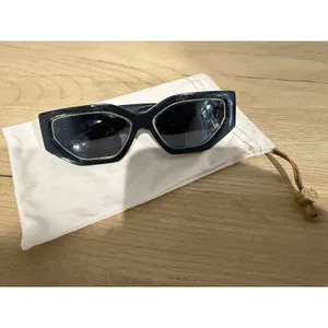 Tory Burch TY9070U Sunglasses Black Gold Dust Bag thumbnail 9