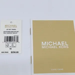 Michael Kors Powder Blush Jet Set Stripe Passport Wallet thumbnail 5