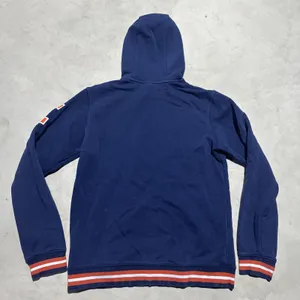 Nike Illinois Fighting Illini Hoodie SZ Medium Logo Swoosh U Of I Blue Orange thumbnail 6