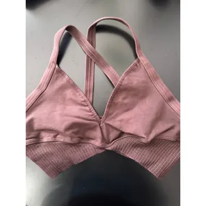 Free People Movement‎ Good Karma Bra Chocolate M/L Activewear Yoga thumbnail 2