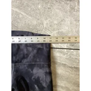 Lululemon Align High Rise Crop 21 Diamond Dye Pitch Grey Graphite Grey Size 4 thumbnail 3