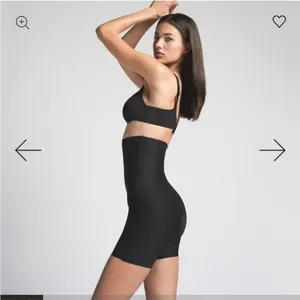 Skims Body Core Sculpt High Waisted mid thigh Short NWT Sz L Onyx Shapewear $80 thumbnail 5