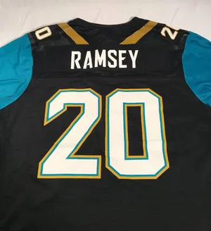 National Football League Jacksonville Jaguars Ramsey Football Jersey Womens Sz Large NWT thumbnail 6