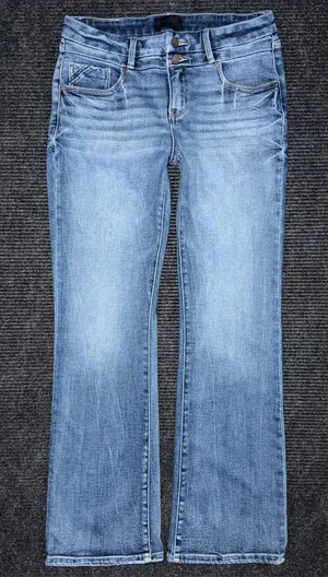 Buckle Black Fit No 53 Bootcut Stretch Jeans 29 x 32 Mid Rise BBW6814R EUC thumbnail 1