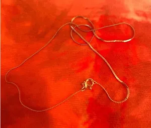 B300 18 inch necklace 925 sterling silver thumbnail 1