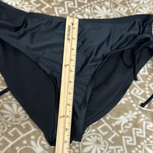 Time and Tru Black Bikini with Adjustable Side Ties thumbnail 8