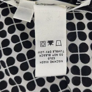 Max Studio Black Print Mesh Empire Waist Dress Size Small Graphic Print Dress thumbnail 8