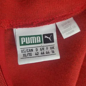 Puma athletic jumpsuit in red and black slevless super cute size XL women's thumbnail 2