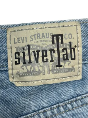 Levi’s SilverTab Mom Shorts W30 Light Wash High Rise Distressed Raw Hem Y2K thumbnail 4