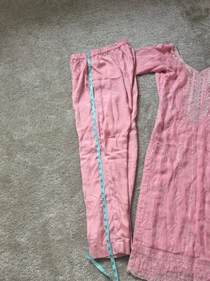 Light pink Indian/Pakistani Dress (suit) thumbnail 2