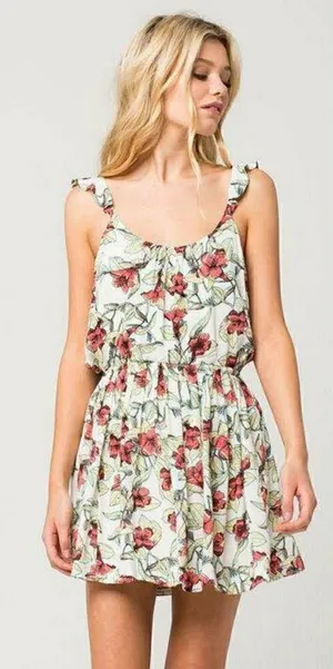 Free People Dear You Floral Mini Dress thumbnail 1