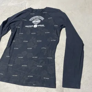 Harley Davidson L/S Graphic Tee Bedazzled Women's SZ M USA Missouri MO Villa thumbnail 10