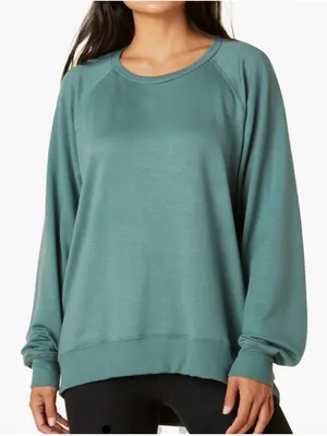 Beyond Yoga Cozy Fleece Saturday Oversized Pullover Size Small thumbnail 8