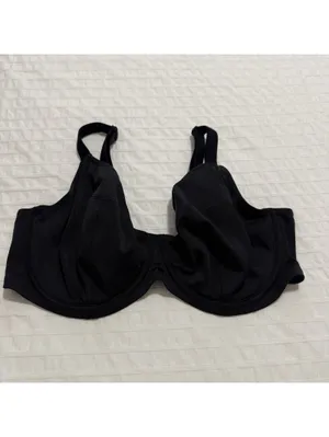 Elomi 36G Essentials Underwire Swim Bikini Bra Top ES7500 Black thumbnail 10