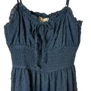 Altar'd‎ State Women's M Blue Swiss Dot Tiered Mini Dress Sleeveless babydoll thumbnail 3