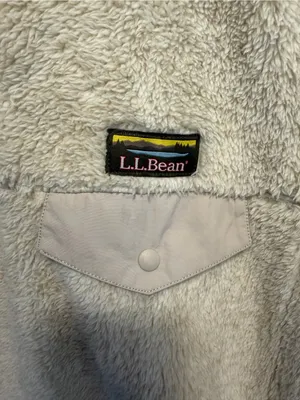 L.L. Bean Hi-Pile Fleece Pullover Size Medium thumbnail 4