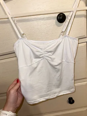 Amazon White Women's Cami Tank Top thumbnail 2