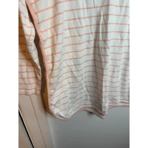Lake Baby Pink Striped Pima Cotton Long Sleeve Pajama Top thumbnail 5
