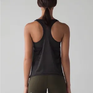 Lululemon 6‎ Pushing Limits Black Racerback Workout Lounge Yoga Casual Tank Top thumbnail 2