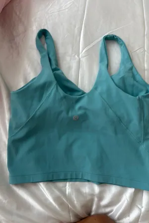 Size 6 blue lululemon align tank thumbnail 2