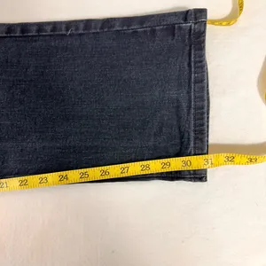 Levi's 505 Men's Jeans Size 40/32 Dark Blue Wash Straight Leg Cotton Classic thumbnail 9